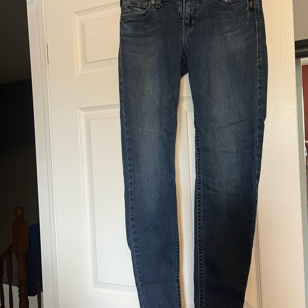 Silver Jeans Dark Blue Skinny Jeans